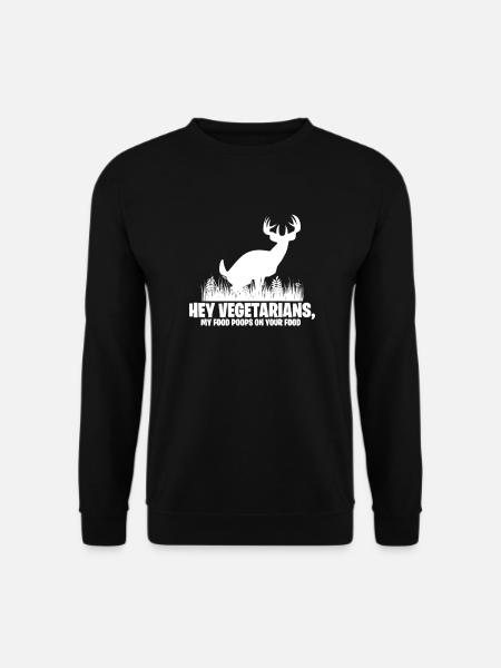 chasse - Sweat-shirt Unisexe - noir