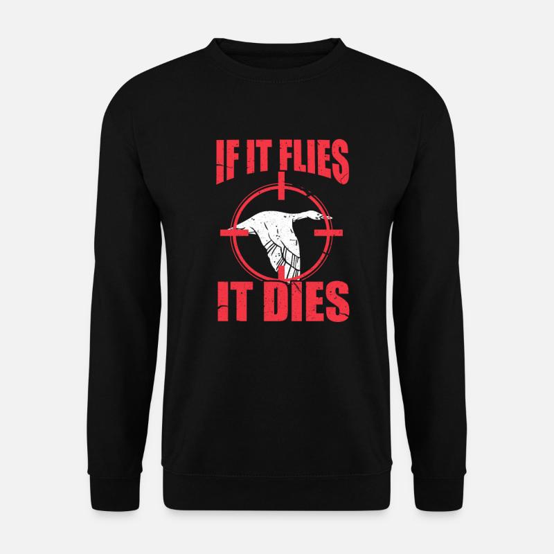 hunt - Unisex Sweatshirt - black