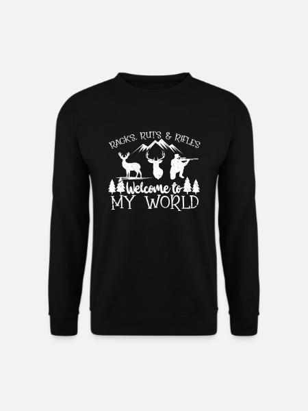 hunt - Unisex Sweatshirt - black