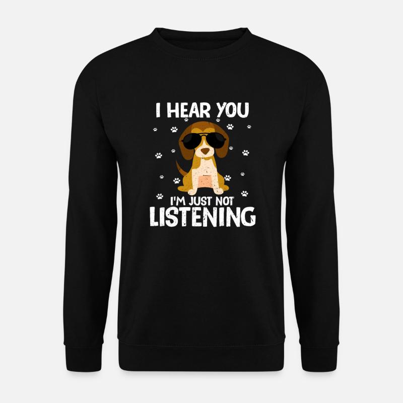 Beagle - Unisex Pullover - Schwarz