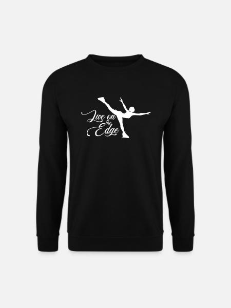 Eiskunstlauf - Unisex Pullover - Schwarz