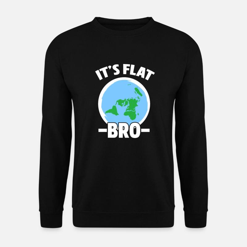 Terre plate - Sweat-shirt Unisexe - noir