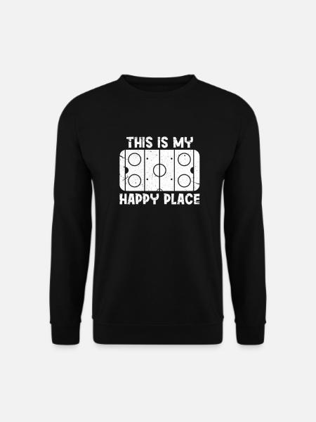 Eishockey - Unisex Pullover - Schwarz