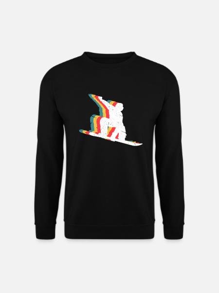 Snowboard - Unisex Pullover - Schwarz