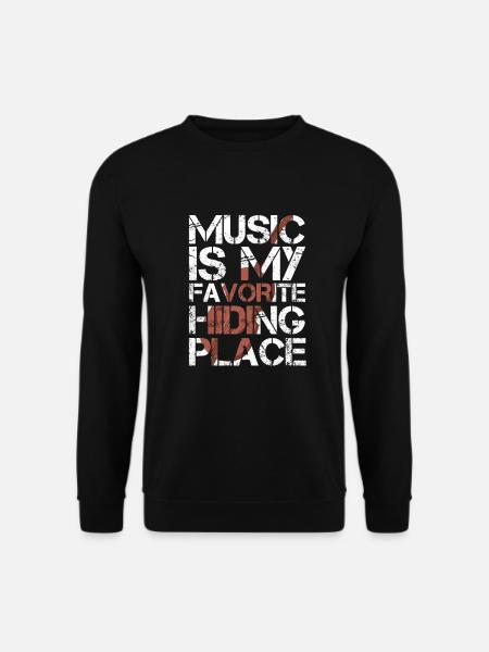 Violine - Unisex Pullover - Schwarz