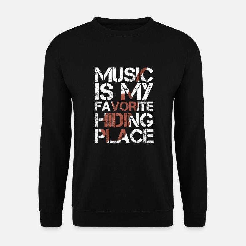 Violine - Unisex Pullover - Schwarz