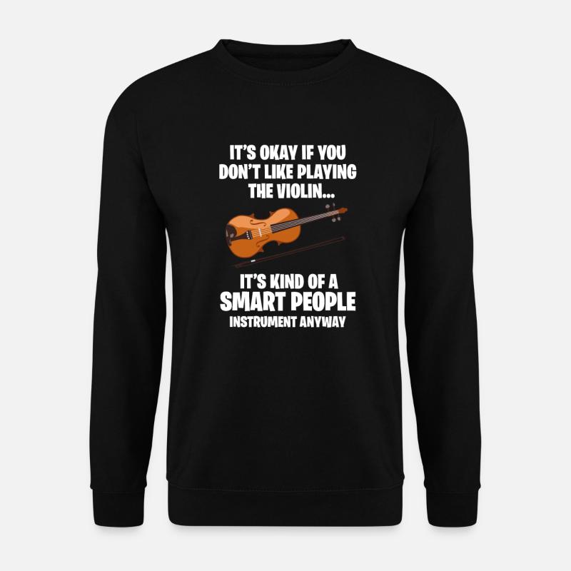 violin - Unisex Sweatshirt - black