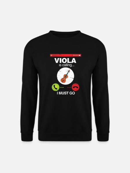 Viola - Sweat-shirt Unisexe - noir