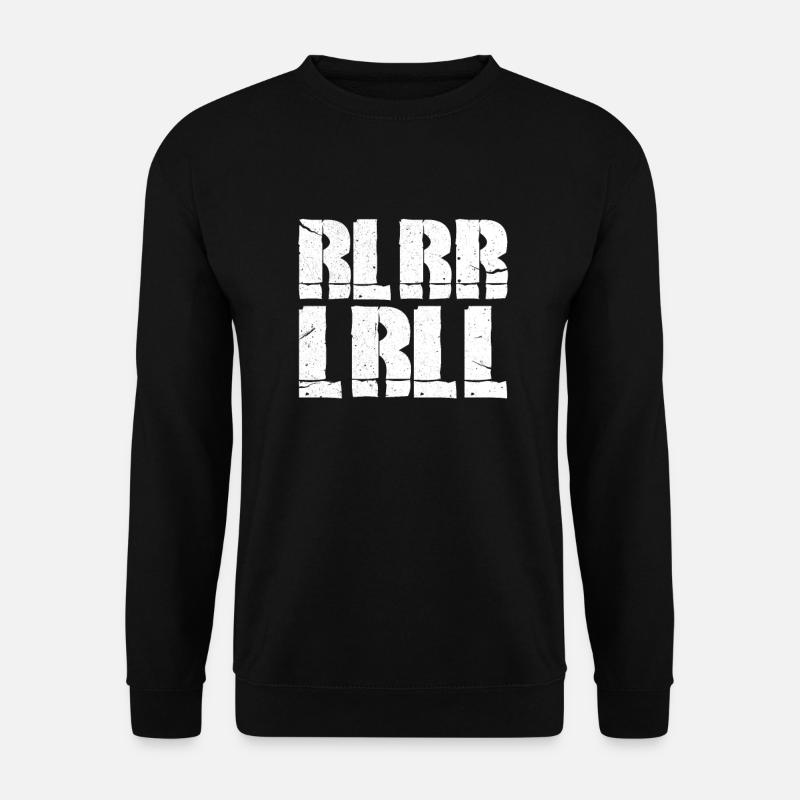 Drums RLRR Drummer Drummer Gift - Unisex Sweatshirt - black