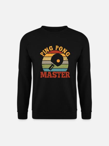 Ping-pong - Unisex Sweatshirt - black