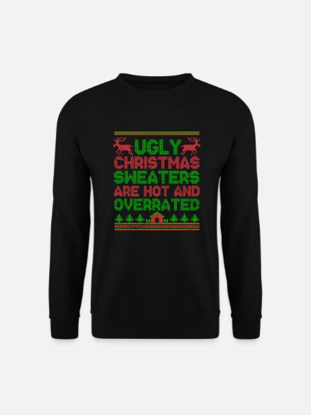 Ugly Christmas - Unisex Sweatshirt - black