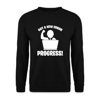 Software developer programmer software - Unisex Sweatshirt - black - Front - Alina (178cm) & Michal (187cm)