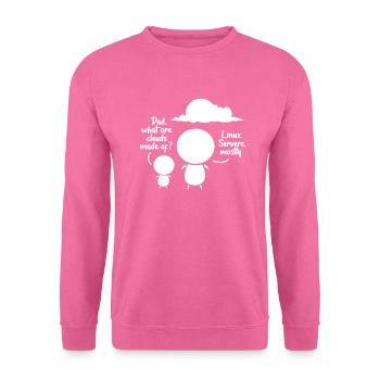 software developer - Unisex Sweatshirt - pink - Front