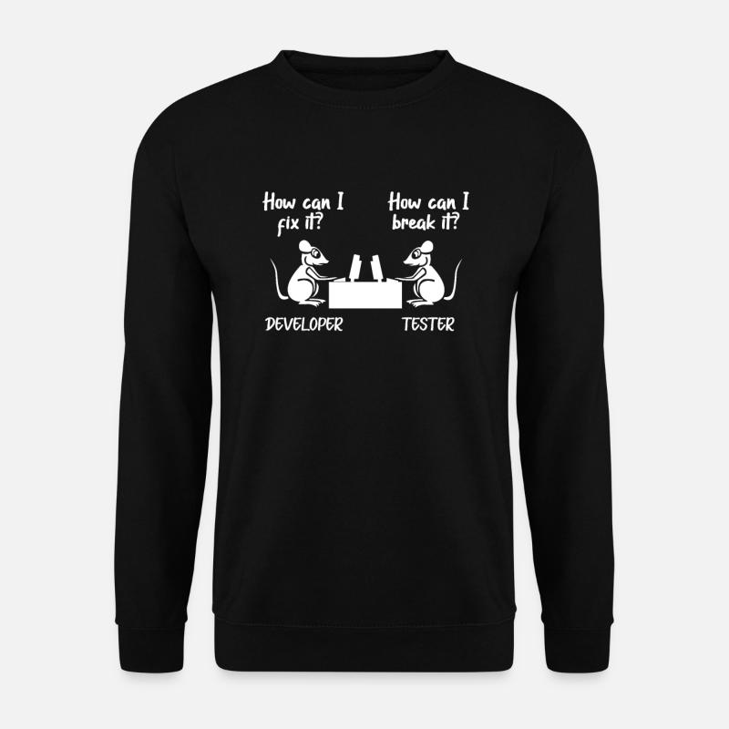 Logiciel de programmation pour développeur de logiciels - Sweat-shirt Unisexe - noir