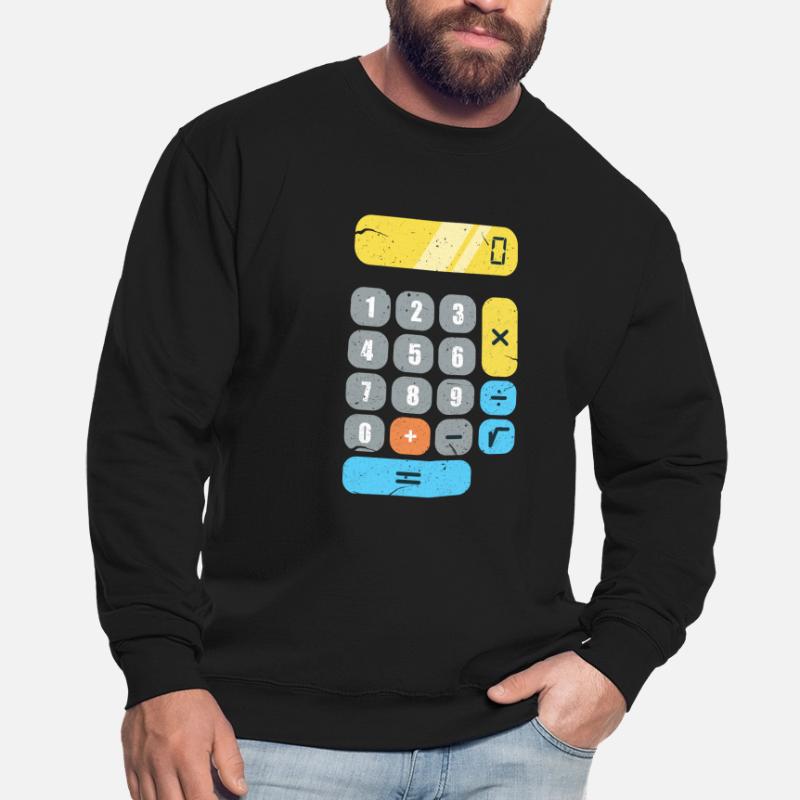 Math calculator Mathematics Mathematician Unisex Sweatshirt