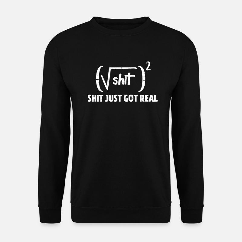 Mathe - Unisex Pullover - Schwarz