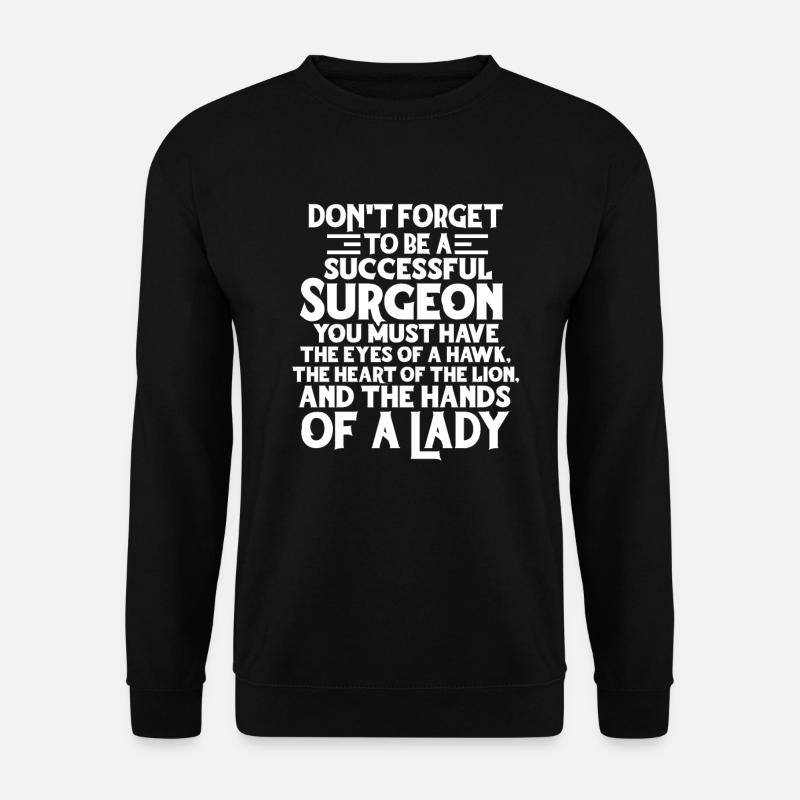 Chirurg - Unisex Pullover - Schwarz