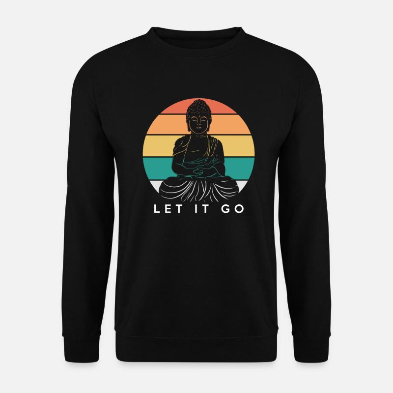 Buddha - Unisex Sweatshirt - black