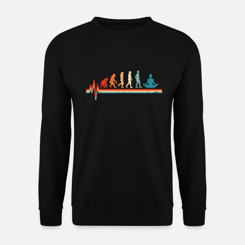 Yoga Evolution - Unisex Sweatshirt - black