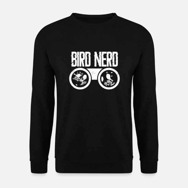 Oiseaux Observer - Sweat-shirt Unisexe - noir