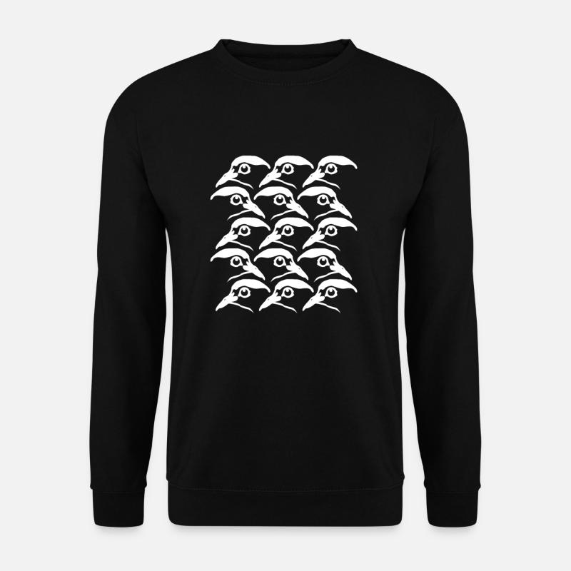 Pigeon Pigeons - Unisex Sweatshirt - black
