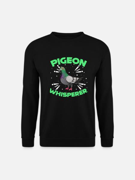 Taube - Unisex Pullover - Schwarz