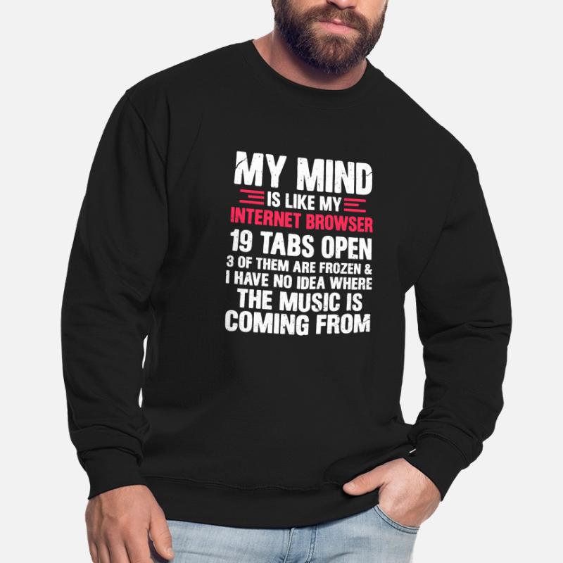 Cadeau de nerd de programmeur de pensée Internet Sweat-shirt Unisexe