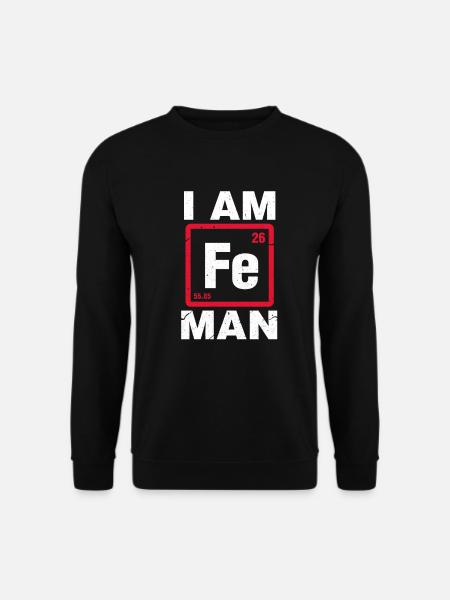 Fer de chimie - Sweat-shirt Unisexe - noir