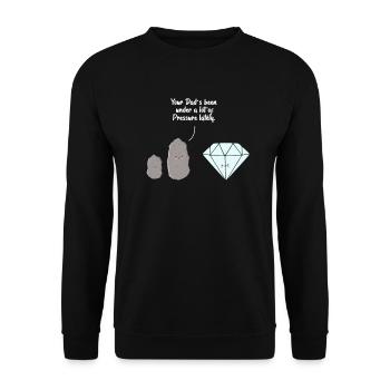 Geologie - Unisex Pullover - Schwarz - Vorne - Alina (178cm) & Michal (187cm)
