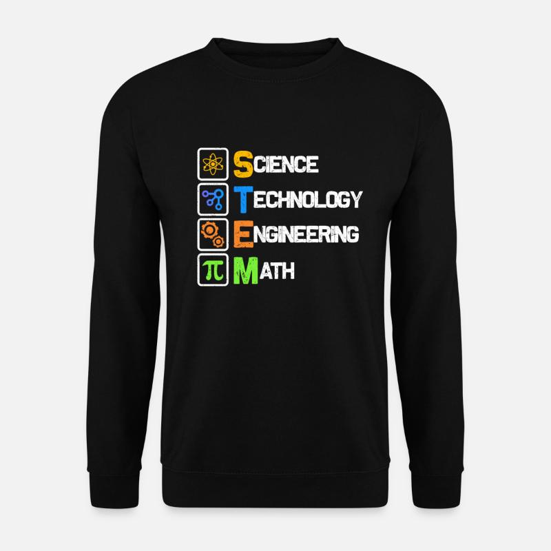 science - Sweat-shirt Unisexe - noir