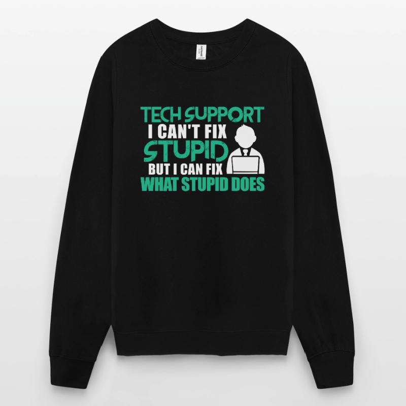 Technischer Support Computer IT Programmierer Unisex Pullover