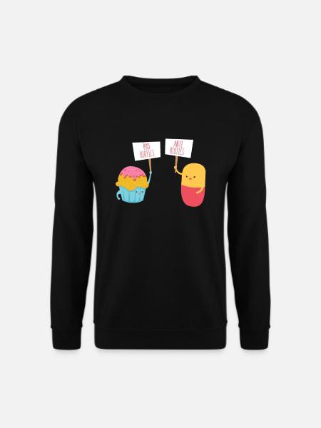 science - Sweat-shirt Unisexe - noir