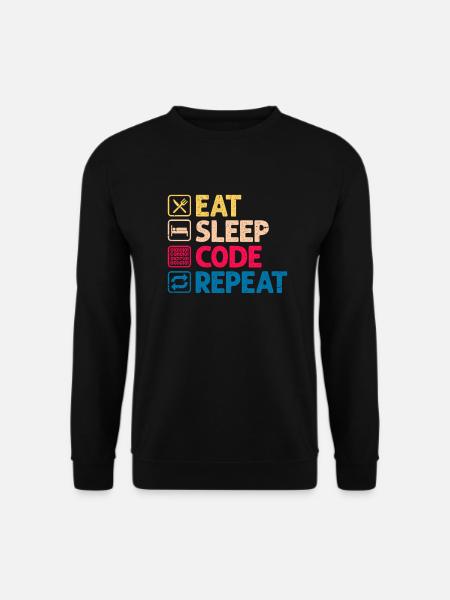 Programmeur - Sweat-shirt Unisexe - noir