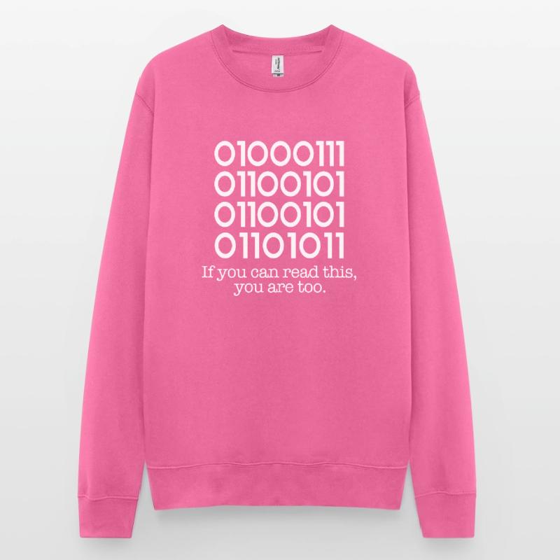 Programmeur code cadeau codeur informatique Sweat-shirt Unisexe
