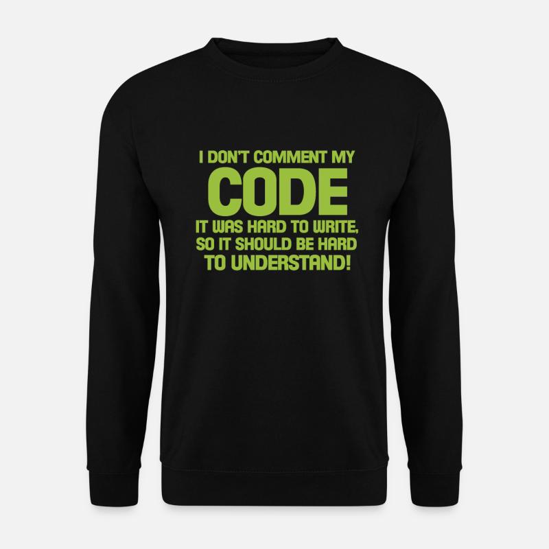 programmer - Unisex Sweatshirt - black