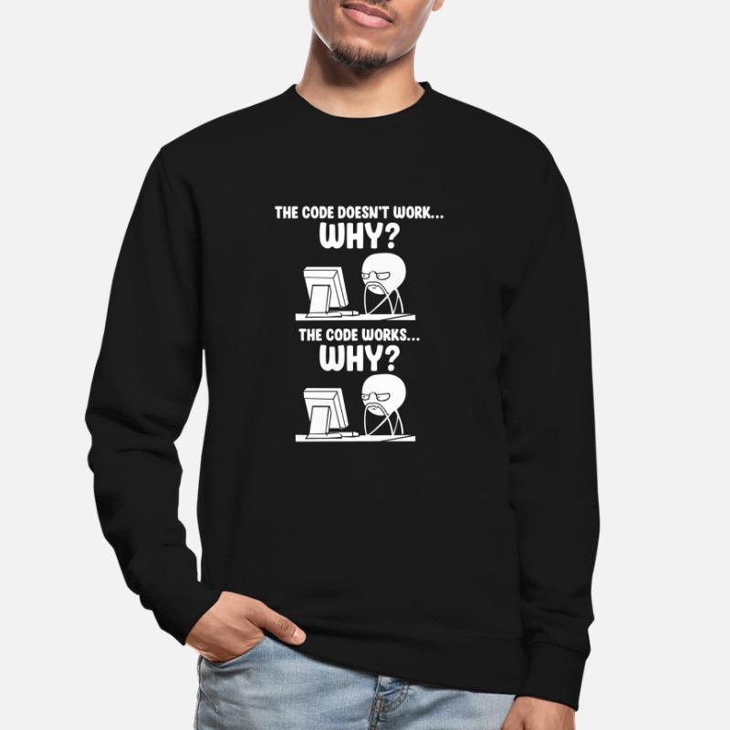 Programmeur informatique programmation informatique Sweat-shirt Unisexe
