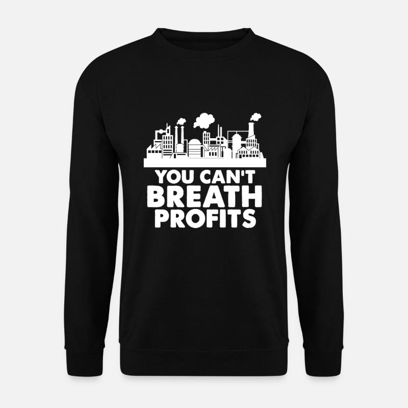 Umweltschutz - Unisex Pullover - Schwarz