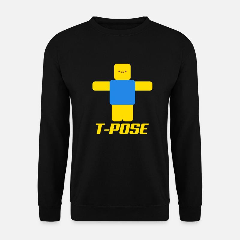 Gaming Roblox Gamer gamble computer game gift - Unisex Sweatshirt - black