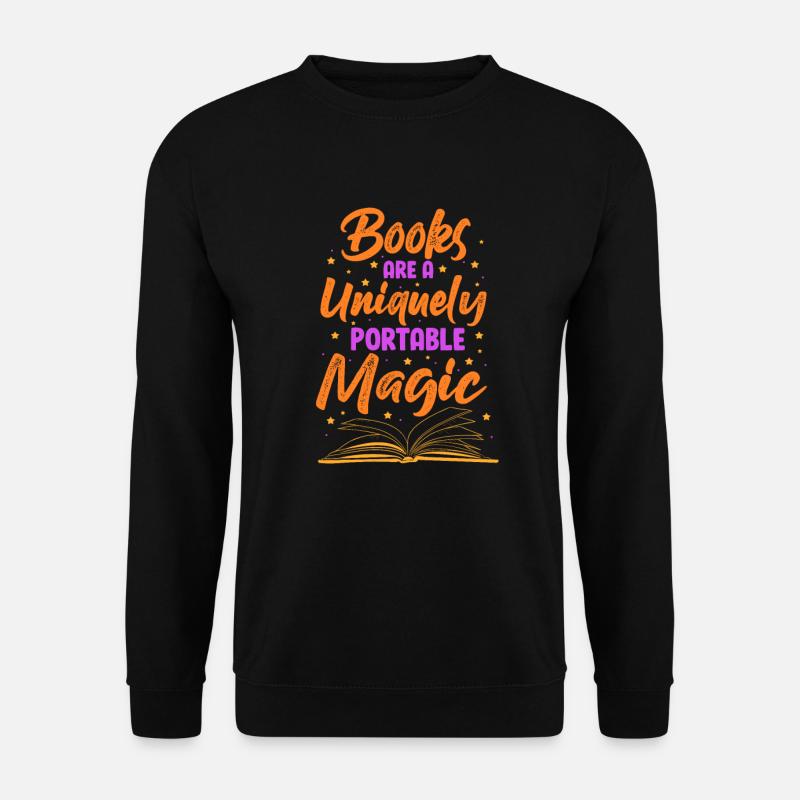 Lesen - Unisex Pullover - Schwarz