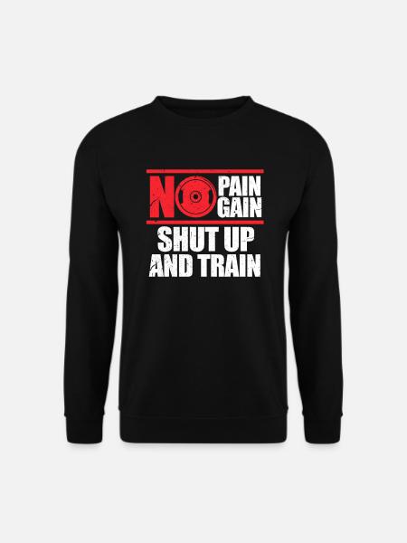 Kulturystyka siłownia siłownia - Bluza unisex - czarny