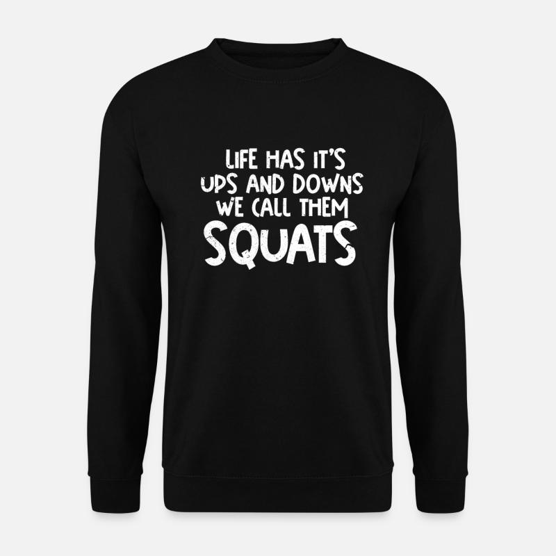 Remise en forme - Sweat-shirt Unisexe - noir
