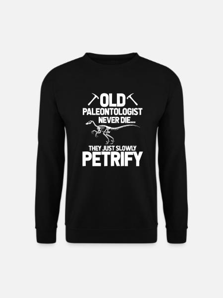 paleontology - Unisex Sweatshirt - black