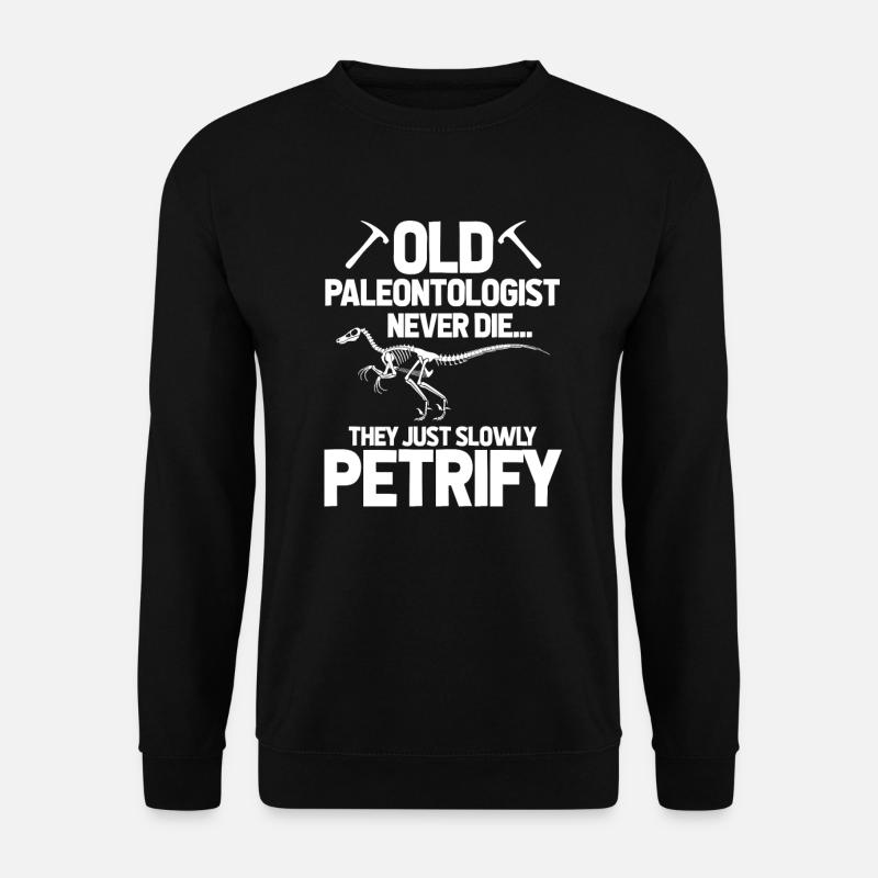 Paläontologie - Unisex Pullover - Schwarz