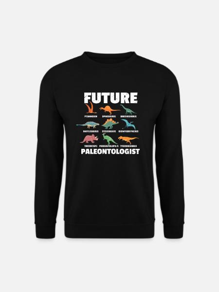Paläontologie - Unisex Pullover - Schwarz