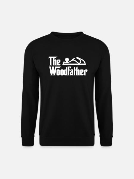Tischler Schreiner Zimmermann Holz Handwerker - Unisex Pullover - Schwarz