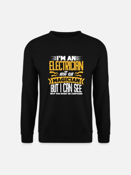 electrician - Unisex Sweatshirt - black