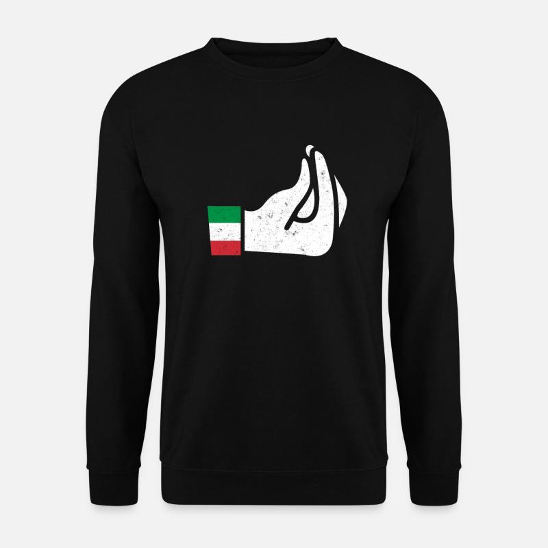 Italiener - Unisex Pullover - Schwarz