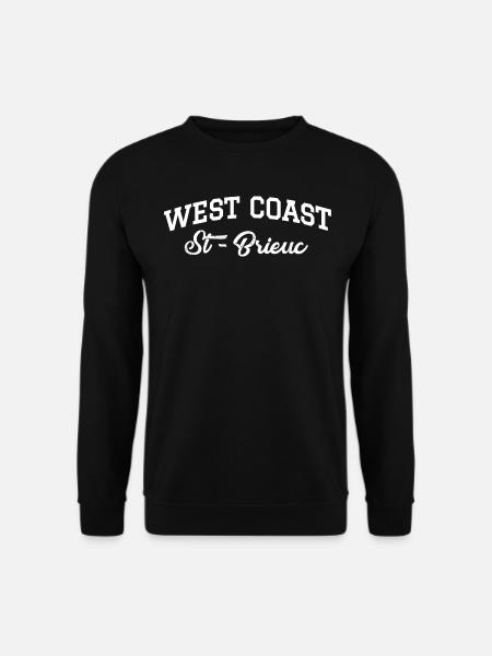 WEST COAST St-Brieuc - Sweat-shirt Unisexe - noir