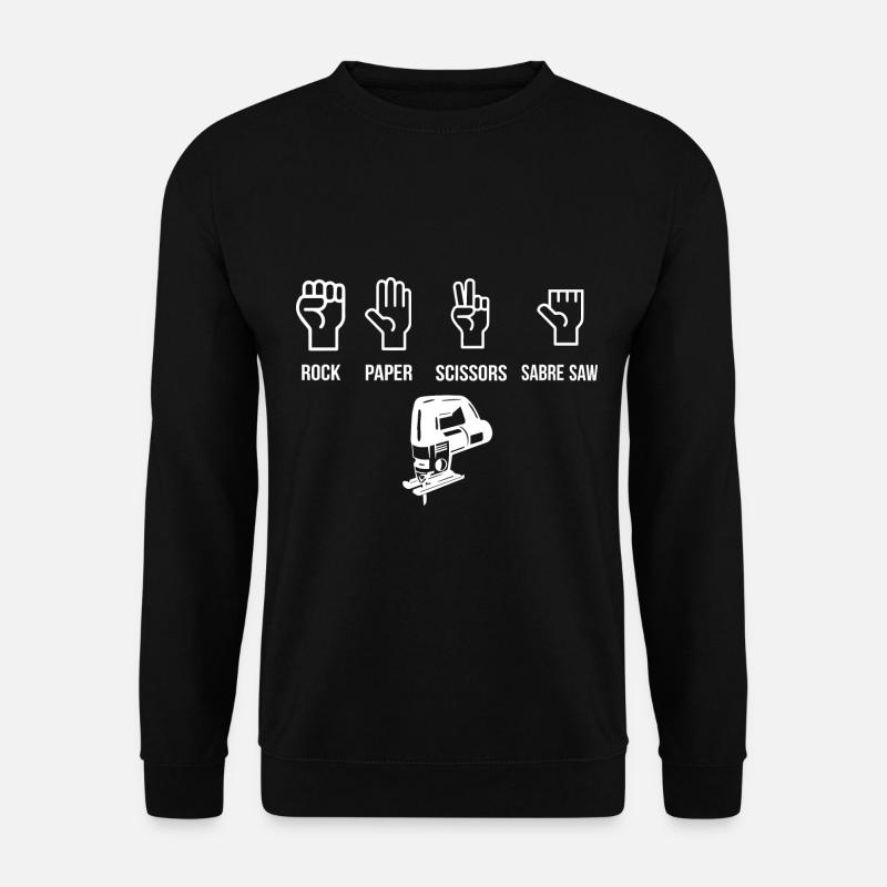 Menuisier menuisier menuisier - Sweat-shirt Unisexe - noir
