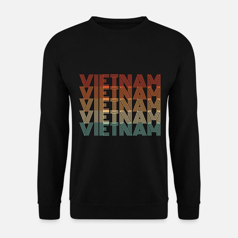 vietnam - Unisex Pullover - Schwarz